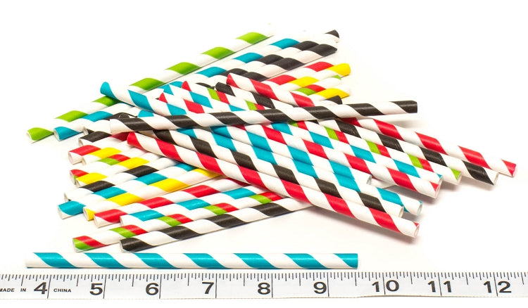 Paper Peeler Straws - 50 pk