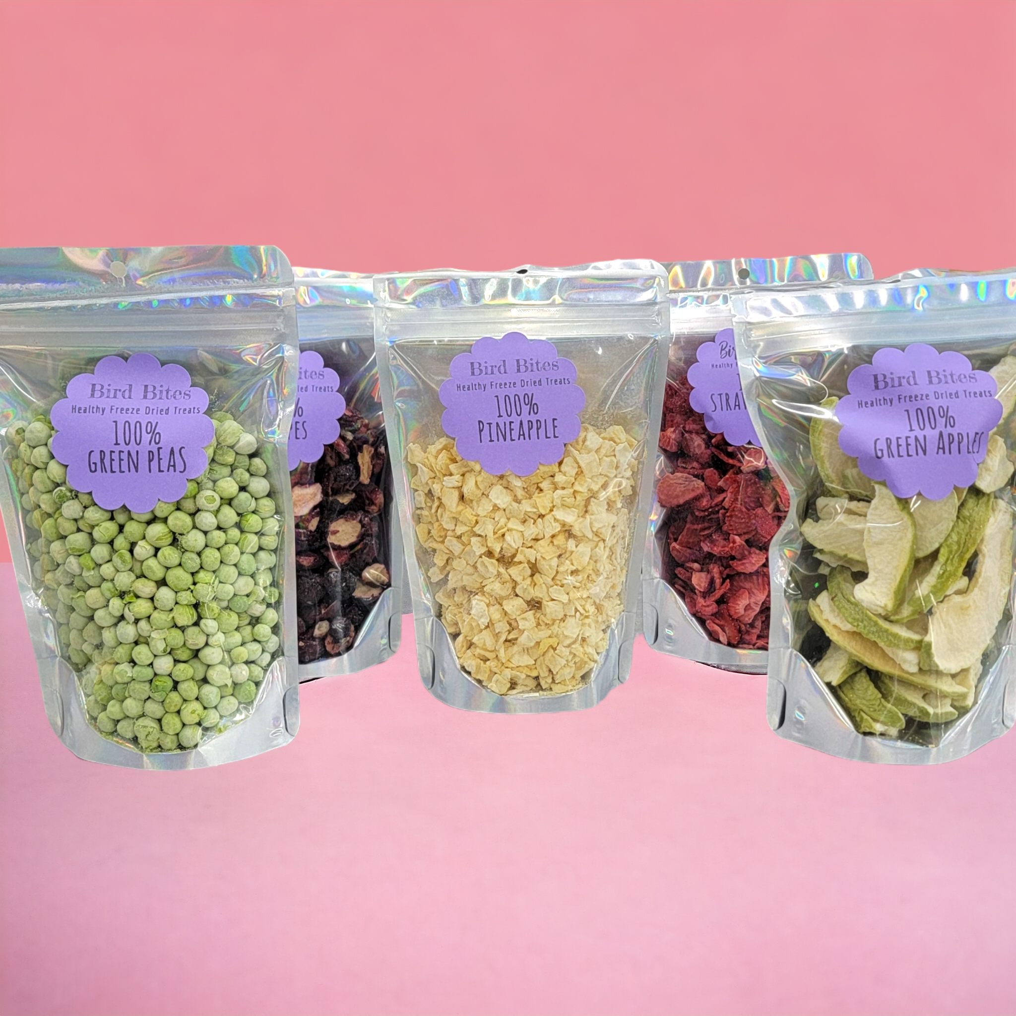 100% Peas - 1.5 Cups - Bird Bites Healthy Freeze Dried Treats