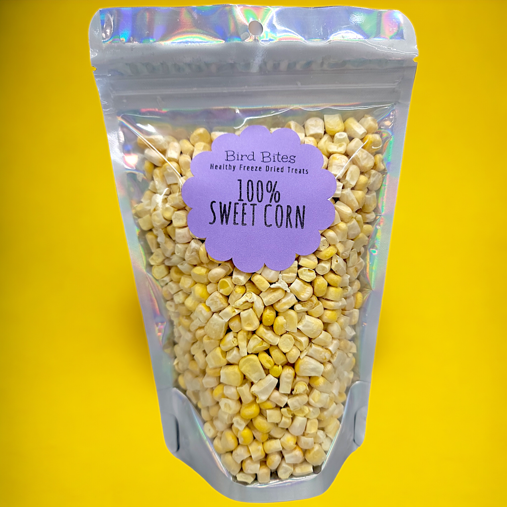 100% Sweet Corn - 1.5 Cups - Bird Bites Healthy Freeze Dried Treats