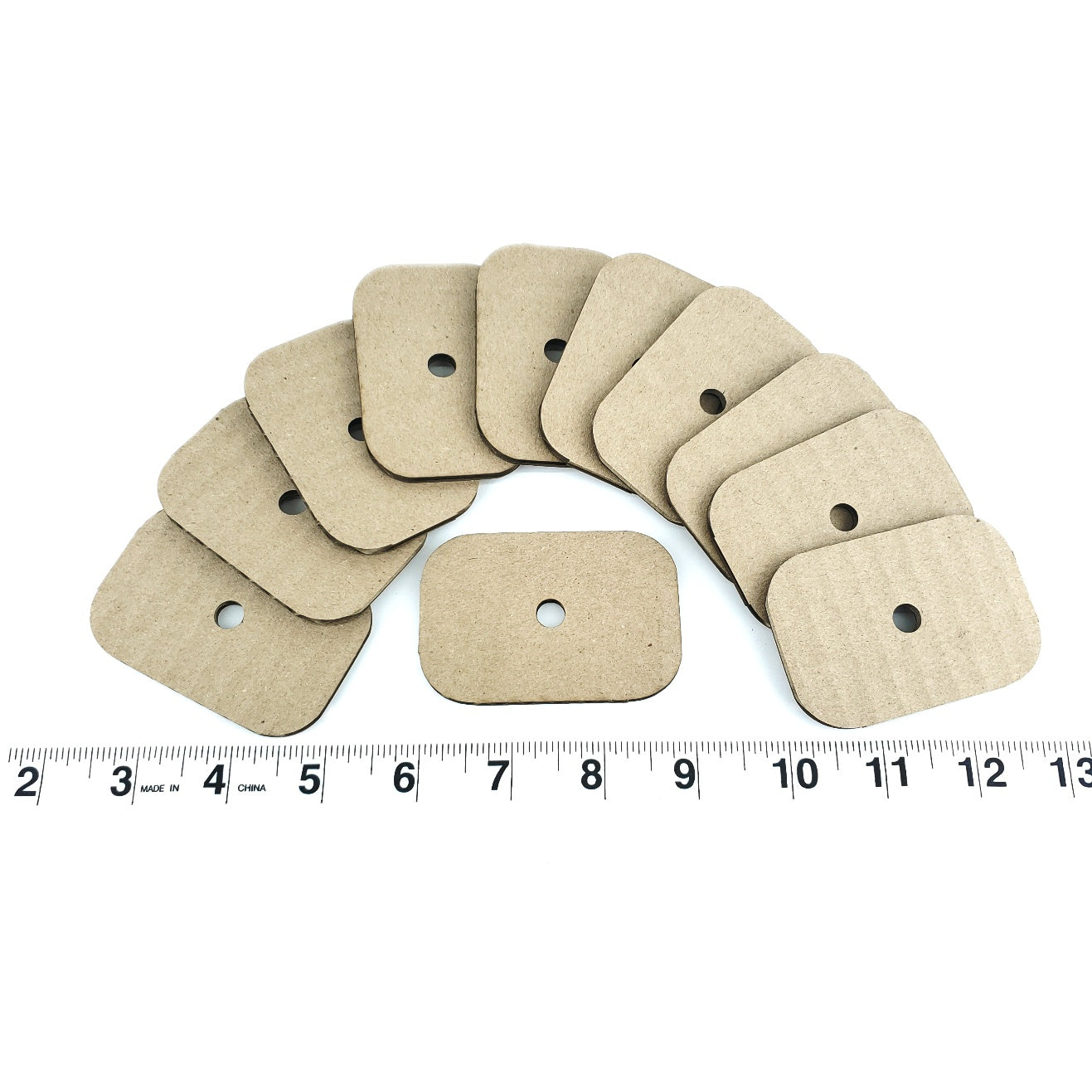 2x3" Cardboard Slices - 40 Pack