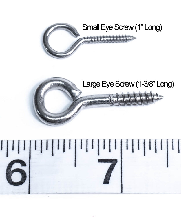 Stainless Steel Eye Screws