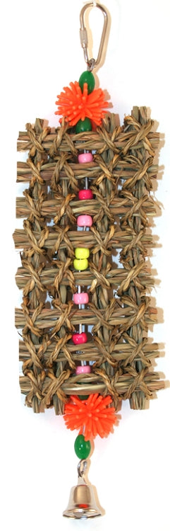 Natural Birdie Waffle bird toy