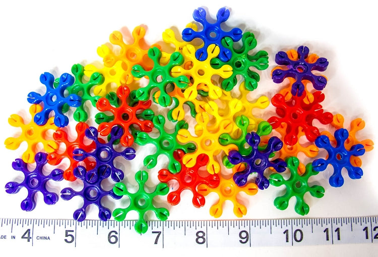 Plastic Starburst bird toy parts